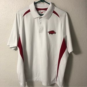 Arkansas Razorback golf shirt